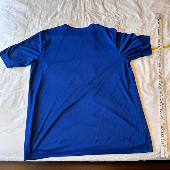 Chicago Cubs dry fit shirt, blue, size XL, xlarge baseball, tshirt short sleeve - Picture 8 of 9